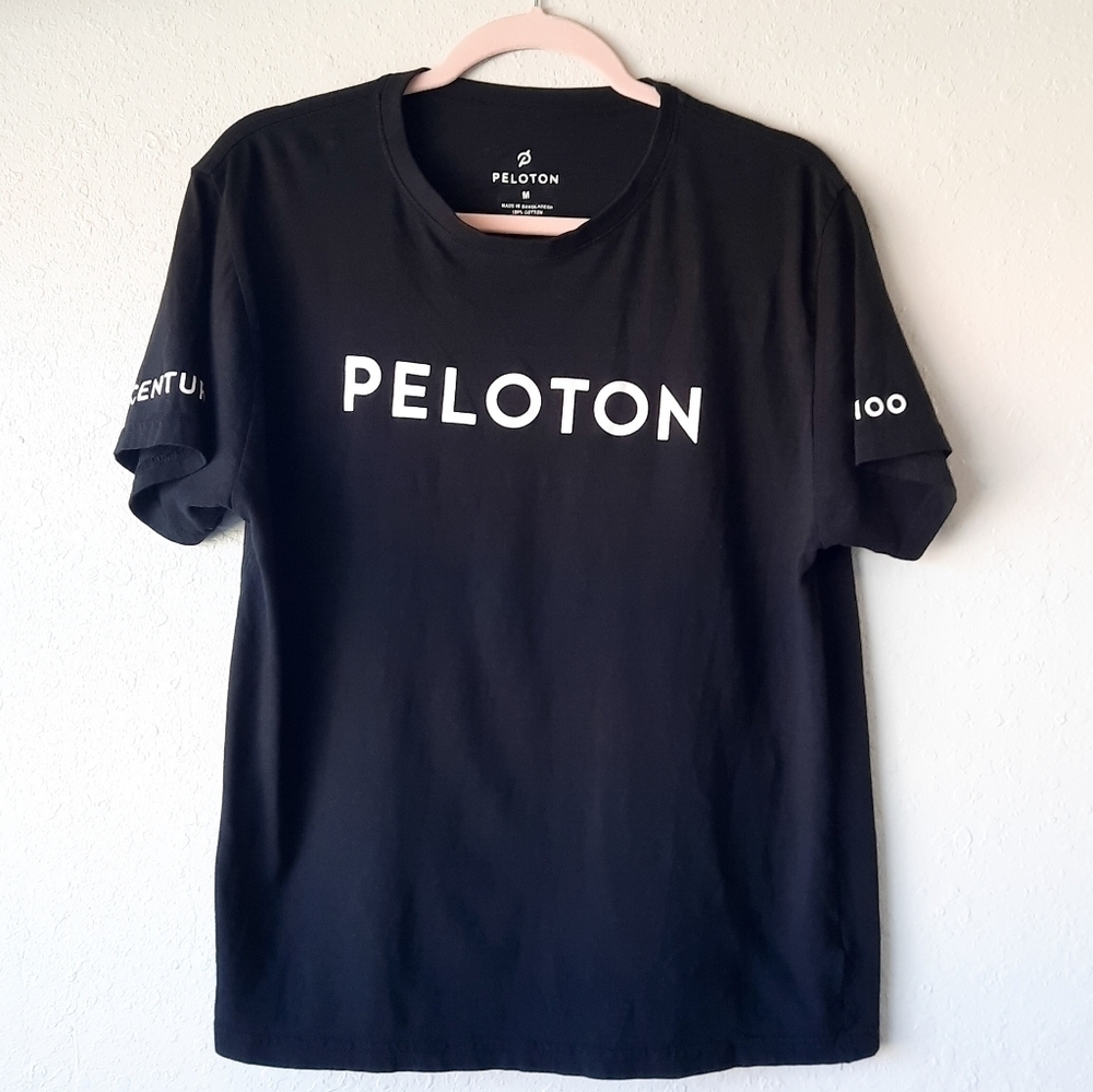 Peloton Black Century 100 Tee M